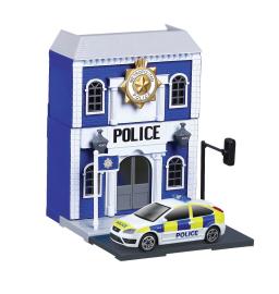 Bburago 1:43 Street Fire City Police Station