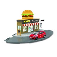 Bburago 1:43 Street Fire City Fast Food - cena, srovnání