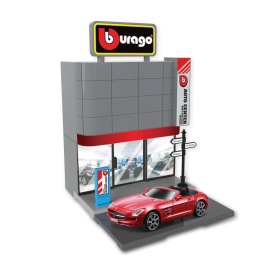 Bburago 1:43 Street Fire City Car Dealer