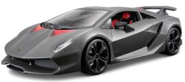 Bburago 1:24 Plus Lamborghini Sesto Elemento Metallic Grey