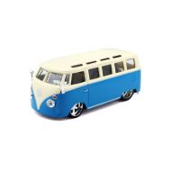 Bburago 1:32 Plus Volkswagen Van Samba Blue/White - cena, srovnání