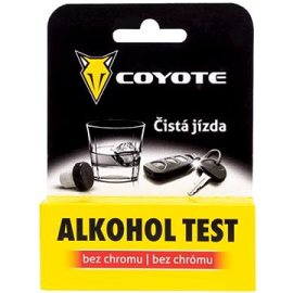 Coyote Jednorazový alkohol test