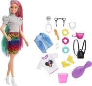 Mattel Barbie Leopardia s dúhovými vlasmi a doplnkami - cena, srovnání