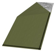 Cattara Izotermická fólia SOS zelená valec 200x92cm - cena, srovnání