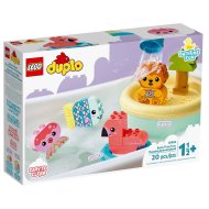 Lego Duplo 10966 Zábava vo vani : Plávajúci ostrov so zvieratkami - cena, srovnání