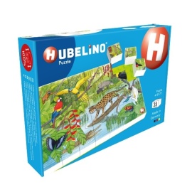 Hubelino Puzzle, Zvieratá v dažďovom pralese