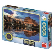 Dino Puzzle Anjelský hrad neon 1000 - cena, srovnání