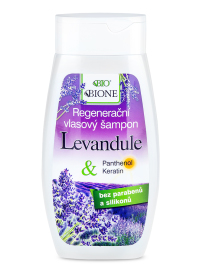 Bc Bione Cosmetics Regeneračný vlasový šampón Levanduľa 260ml