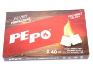 Pe-Po Pevný podpaľovač - škatuľka 40 podpalov - cena, srovnání