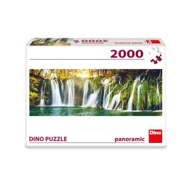 Dino Puzzle Plitvické vodopády Panoramic 2000