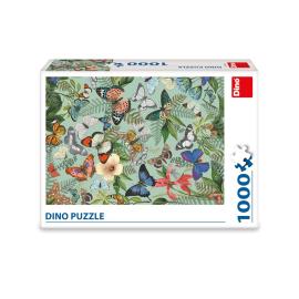 Dino Puzzle Motýlia lúka 1000