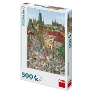 Dino Puzzle Mostecká veža 500 - cena, srovnání