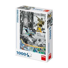 Dino Puzzle Barcelona koláž 1000