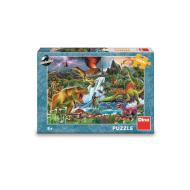 Dino Puzzle Boj dinosaurov 100 XL - cena, srovnání