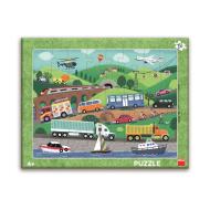 Dino Puzzle Dopravné prostriedky 40 - cena, srovnání