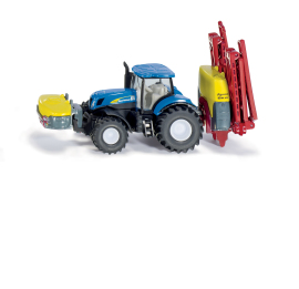 Siku Farmer - Traktor New Holland s rozprašovačom 1:87