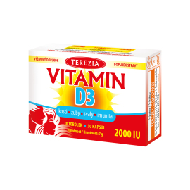 Terezia Company Vitamin D3 2000 IU 30tbl