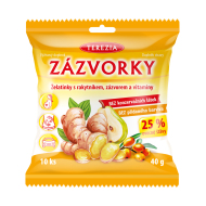 Terezia Company Zázvorky želatinky s rakytníkom, zázvorom a vitamínmi 40g - cena, srovnání