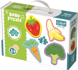 Trefl Puzzle Baby Zelenina a ovocie