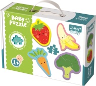 Trefl Puzzle Baby Zelenina a ovocie - cena, srovnání