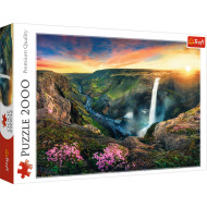 Trefl Puzzle Vodopád Háifoss, Island 2000 - cena, srovnání