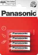 Panasonic Red Zinc R03 - AAA 4ks - cena, srovnání