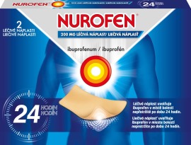 Reckitt Benckiser Nurofen 200mg liečivá náplasť 2ks