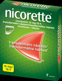 Mcneil Manufacturing Nicorette Invisipatch 15mg/16h 7ks