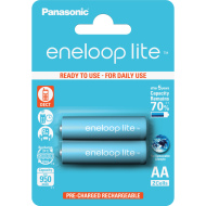 Panasonic Eneloop Lite AA HR06 950mAh 2ks - cena, srovnání