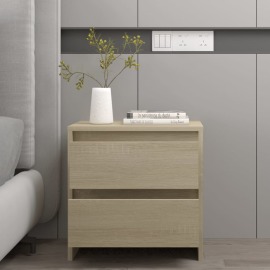 vidaXL Nočný stolík dub sonoma 45x34,5x44,5 cm drevotrieska
