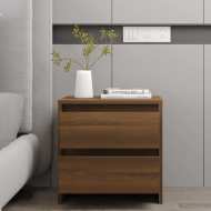 vidaXL Nočný stolík hnedý dub 45x34,5x44,5 cm drevotrieska - cena, srovnání