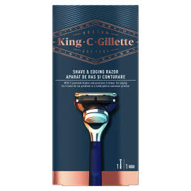 Gillette KING C. GILLETTE Shave & Edging + hlavica 1 ks