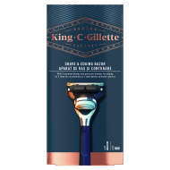 Gillette KING C. GILLETTE Shave & Edging + hlavica 1 ks - cena, srovnání