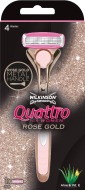 Wilkinson Quattro for Women Rose Gold + hlavica 1 ks - cena, srovnání