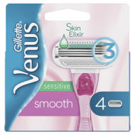 Gillette Venus Sensitive Smooth 4 ks - cena, srovnání