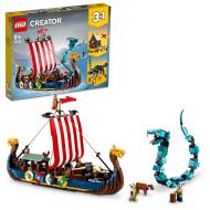 Lego Creator 31132 Vikingská loď a morský had - cena, srovnání