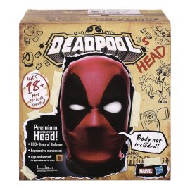 Hasbro Marvel, zberateľská interaktívna hovoriaca hlava Deadpool