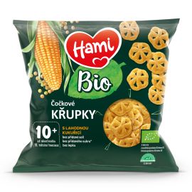 Nutricia Hami Bio šošovicové chrumky s kukuricou 20g