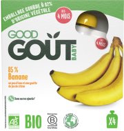 Good Gout BIO Banán 4x85g - cena, srovnání