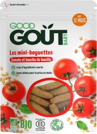 Good Gout BIO Mini bagetky s paradajkami 70g