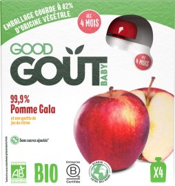 Good Gout BIO Jablko 4x85g