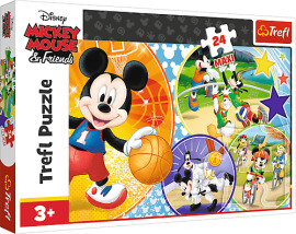 Trefl Puzzle 24 Maxi - Čas na šport! / Disney