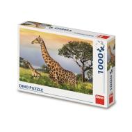 Dino Puzzle Žirafia rodina 1000 - cena, srovnání