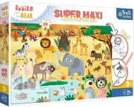 Trefl Puzzle 24 SUPER MAXI - Deti a Medveď - cena, srovnání