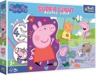 Trefl Puzzle 15 GIANT- Peppa Pig - cena, srovnání