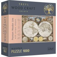 Trefl Drevené puzzle 1000 - Mapa starovekého sveta - cena, srovnání