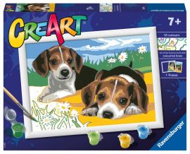 Ravensburger CreArt Šteniatka Jacka Russella