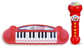 Bontempi Detské klávesy s mikrofónom 602110