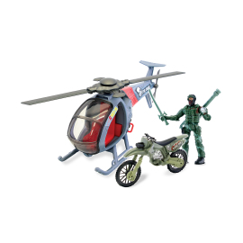 The Corps Vojak s vrtuľníkom, svetelnými a zvukovými efektmi