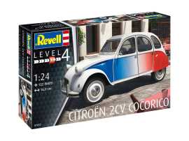 Revell ModelSet auto 67653 - Citroen 2 CV "Coccorico" (1:24)